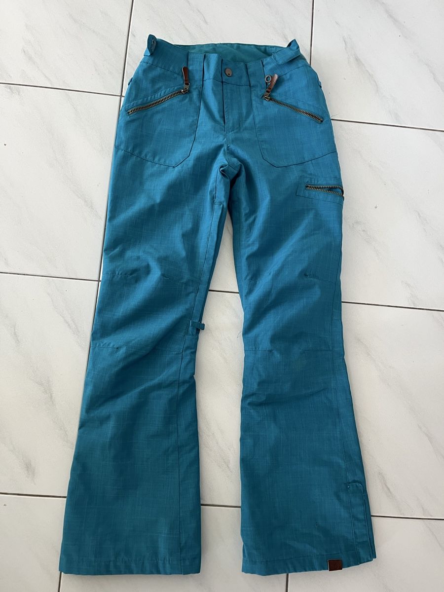 Roxy Pantaloni: Roxy Skihose Türkis Grösse S  – Usato da Hildisrieden venduto da ev2_yg2g