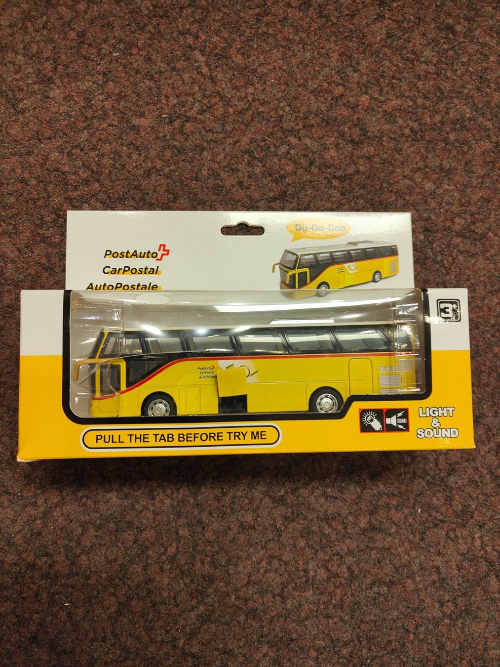 Giocattoli: Postauto mit Licht und Ton – Nuovo e nell'imballaggio originale da Davos Platz venduto da jon_2b56 1