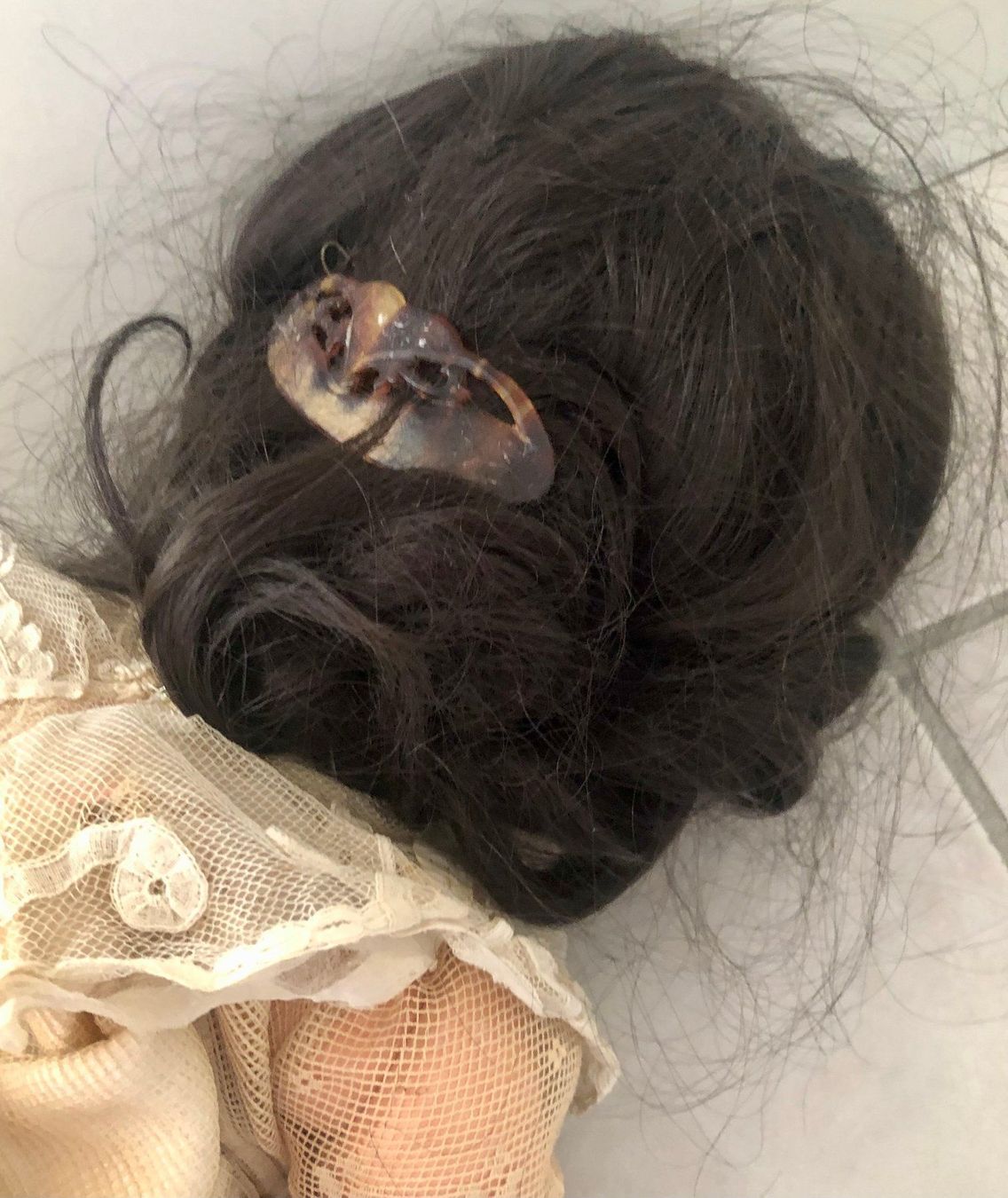 Bambole: Antike grosse Porzellankopf Puppe – Usato da Etoy venduto da Diadefin 3