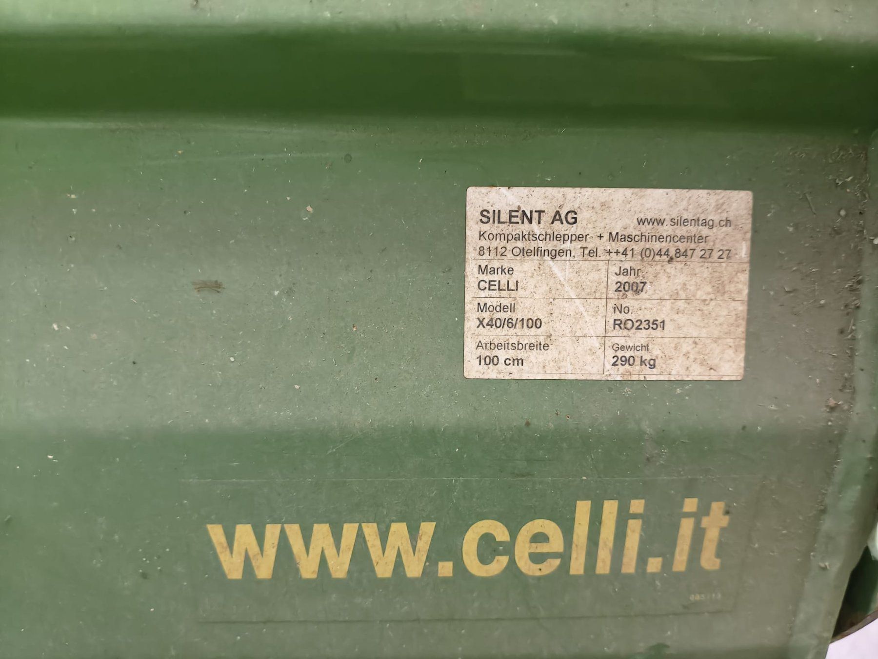 Tutte le macchine: Spatenmaschine Celli – Usato da Ueken venduto da bijama01 1