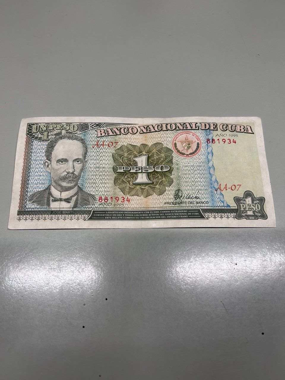 Banconote: 1 peso cubano 1995 – Usato da Giubiasco venduto da LorisVale