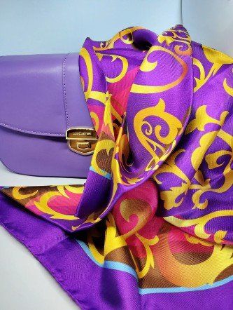 Foulards, Tücher & Schals: Seidenschal – Neu und originalverpackt aus Brignon (Nendaz) von inma16 4