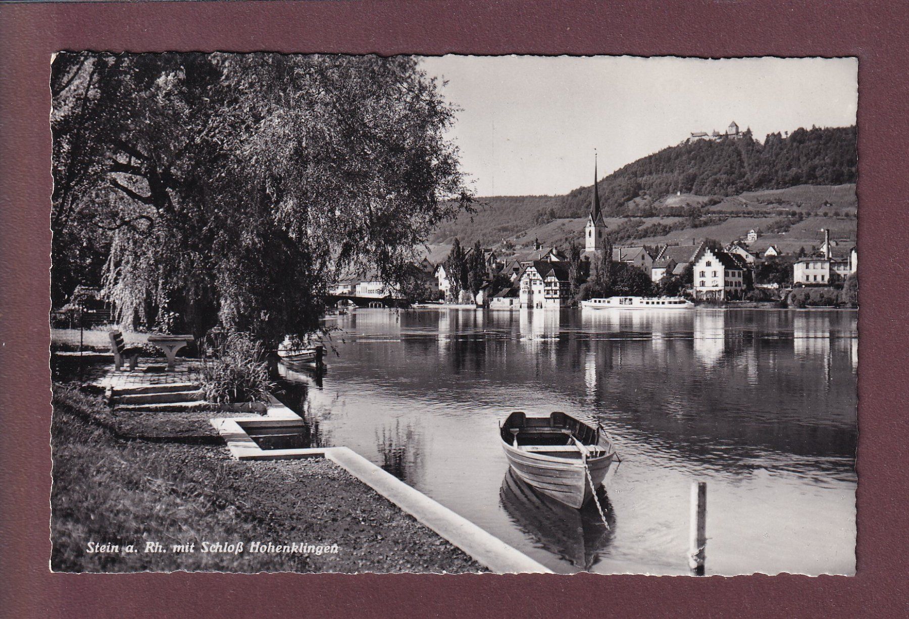 Cartoline postali: STEIN AM RHEIN - Boot – Usato da Pully venduto da nicecards
