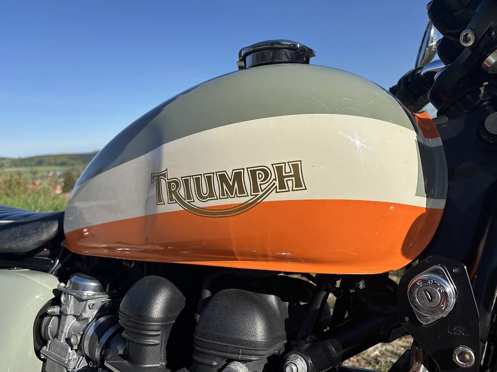 Triumph Strasse: Triumph Bonneville T100 – Gebraucht aus Diesse von Christophe76 2