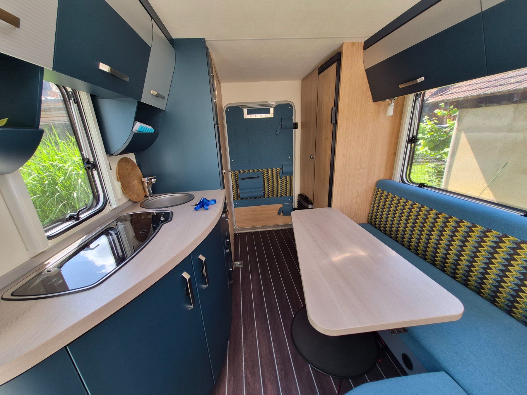 Knaus Veicoli da campeggio: Wohnwagen KNAUS Sport & Fun - autark – Usato da Brislach venduto da R204 4