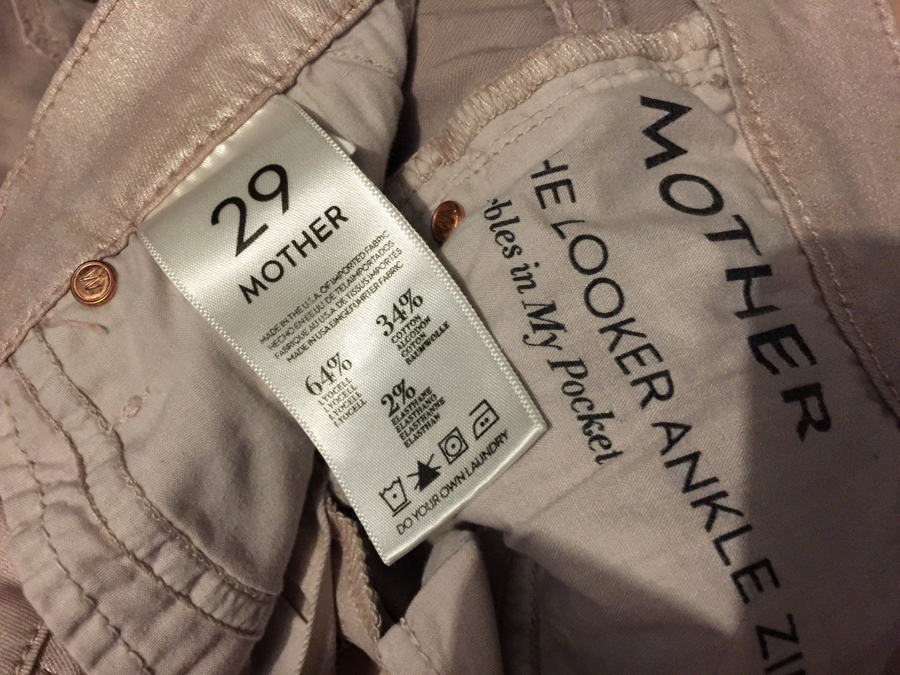 Jeans: MOTHER Jeans taille / Grosse 29 – Usato da Cossonay-ville venduto da Super-Price-Quality 9