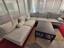 Lounge grau 290 x 290 x 100 cm