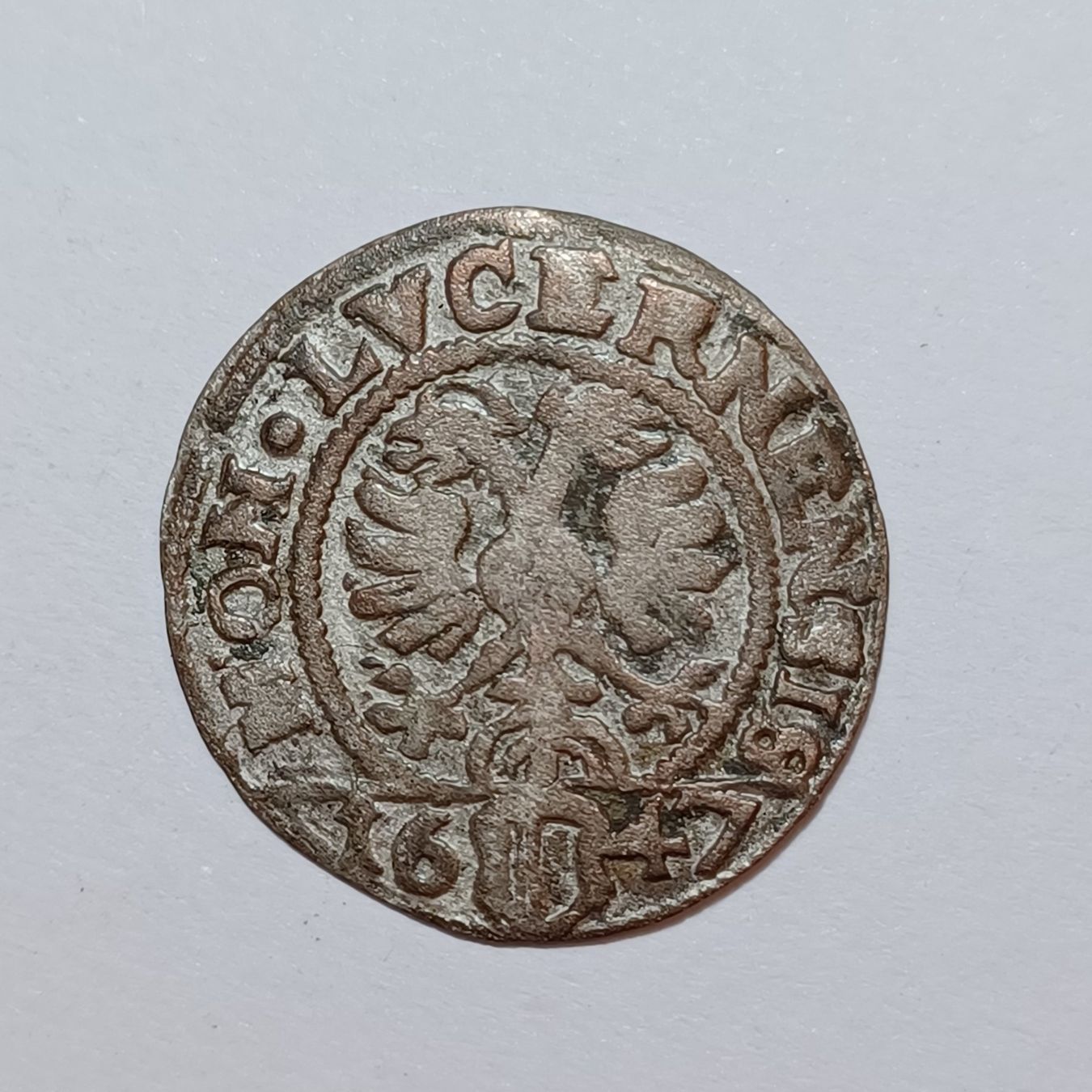 Alle Münzen: Schilling 1647 Luzern s-ss – Gebraucht aus Pfäffikon ZH von Welt_Muenzen