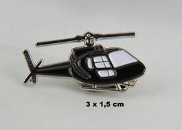 HELIKOPTER - Pin - Aluminium - Neu - 3x1,5cm
