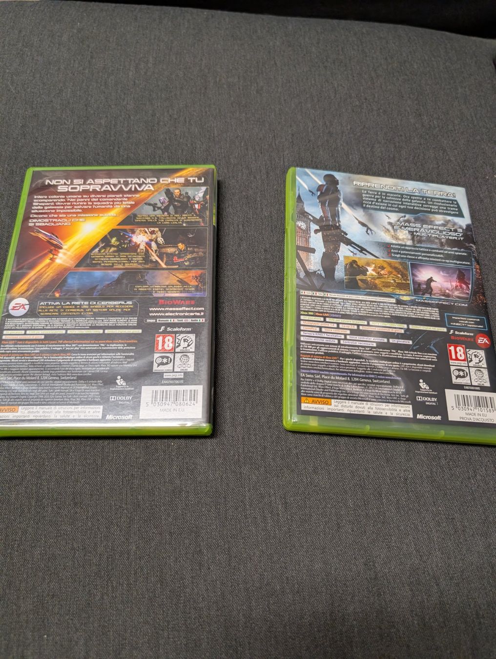 Giochi: Mass effect bundle (2, 3) Microsoft Xbox 360 – Usato da Giubiasco venduto da Ticinerd 1