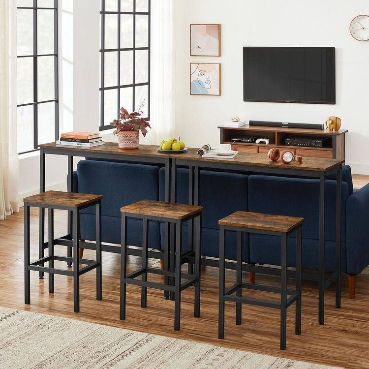 Tavoli: Essgruppe Bartisch Set Tisch 100x40 mit 2 JOLIE – Nuovo e nell'imballaggio originale da Lachen SZ venduto da MAMORU-MOEBEL 3