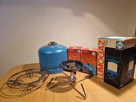 CAMPINGAZ Bundle: Laterne, 2 Kocher & R904 Gasflasche (>60%)