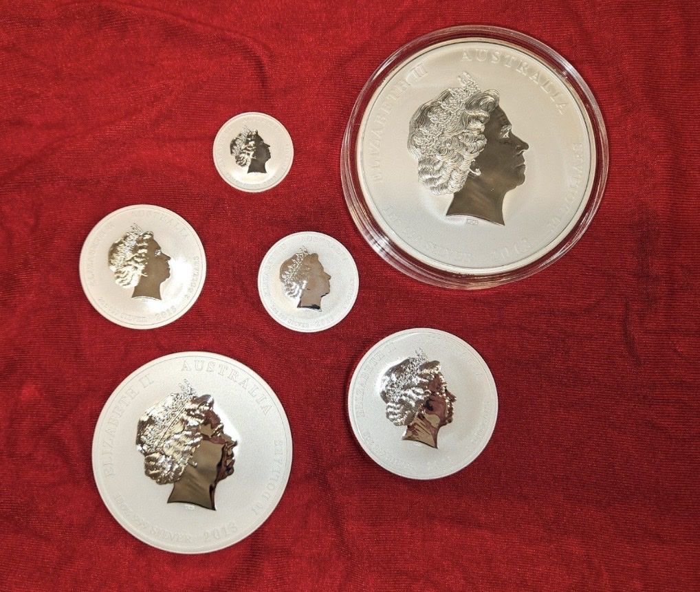 Alle Münzen: Oz Argent Collection Lunar II 2013 Complète  – Neu (gemäss Beschreibung) aus Ardon von mickey1993 2