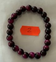 1 Stück  Armband aus violettem Tigerauge.