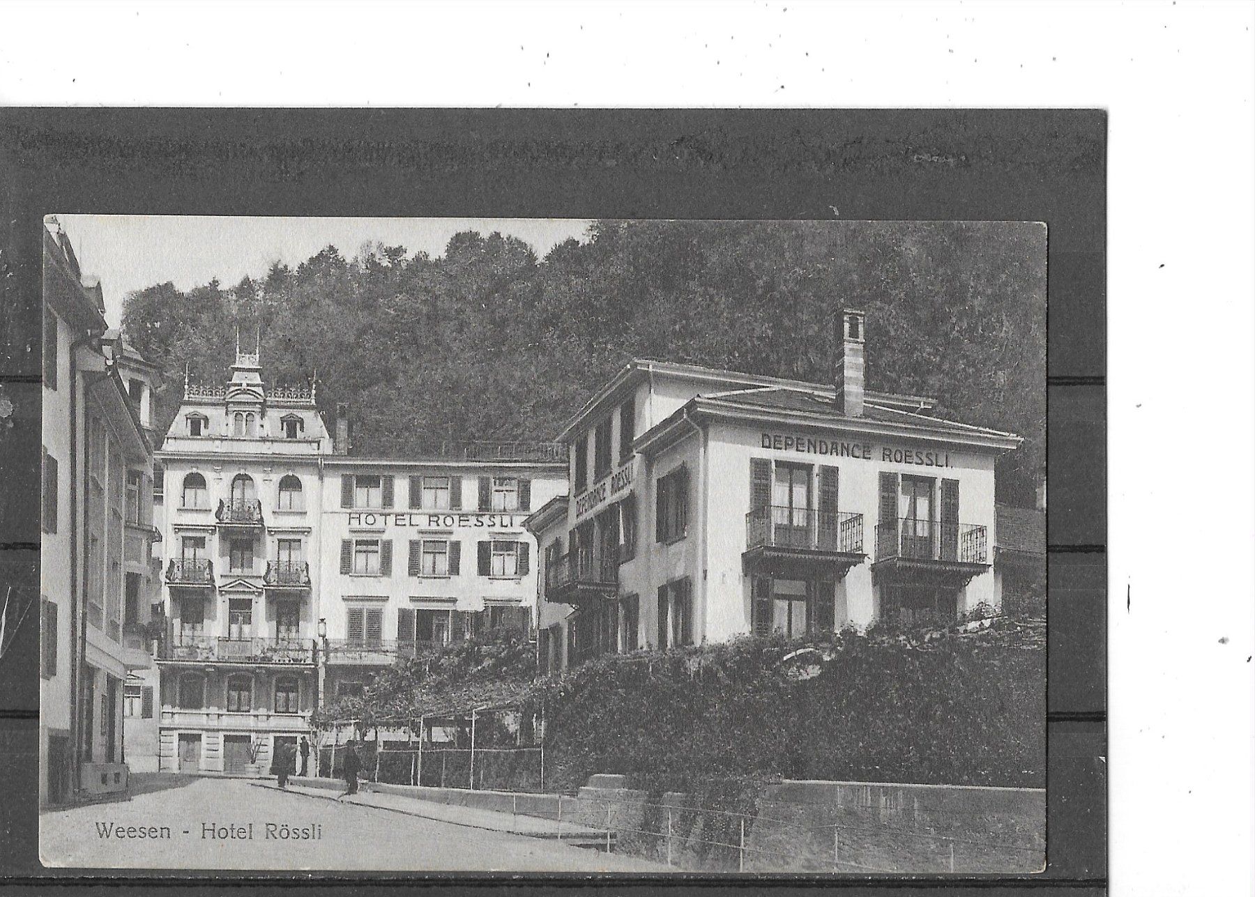 Cartoline postali: SG Weesen Hotel Rössli – Usato da Schocherswil venduto da Wilare