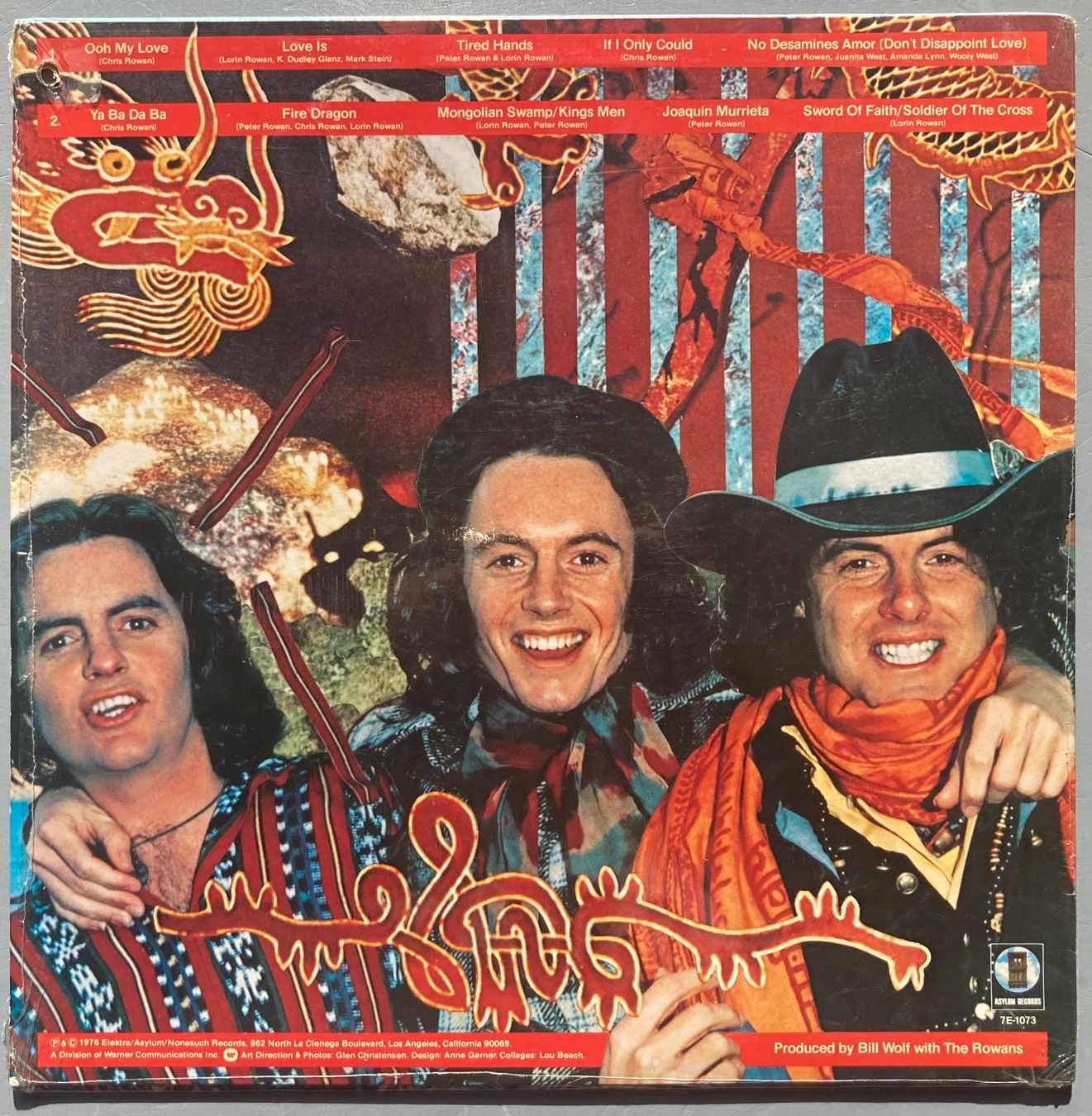 Schallplatten: THE ROWANS - SIBLING RIVALRY – Gebraucht aus Poliez-Pittet von Newtown-Records 1