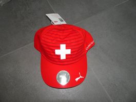Puma Cap Credit Suisse Rot           * Neu *