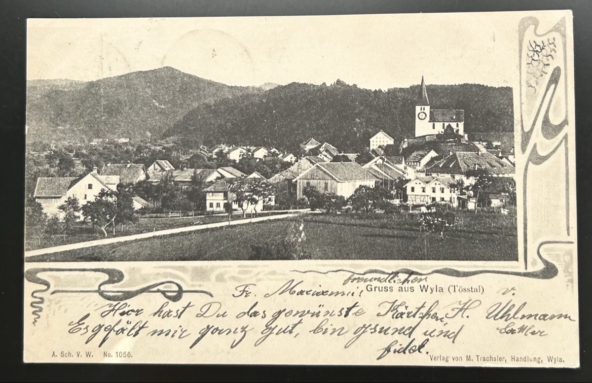Cartoline postali: Gruss aus Wyla Tôsstal – Usato da Horw venduto da Tellbub
