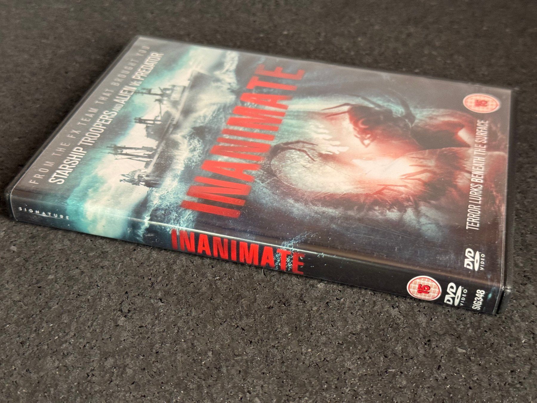 Tutti i DVDs: INANIMATE "Terror lurks ben earth the surface" Horror DVD EN – Usato da Fribourg venduto da tschjoly 4