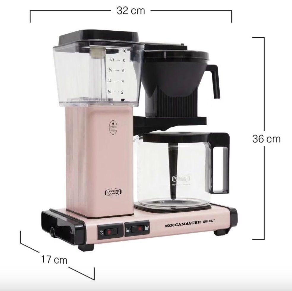 Moccamaster Macchine per caffè & Macchine per espresso: Moccamaster Select Drip Coffee Machine - Rose Gold – Usato da Zürich venduto da mar_82vx 1