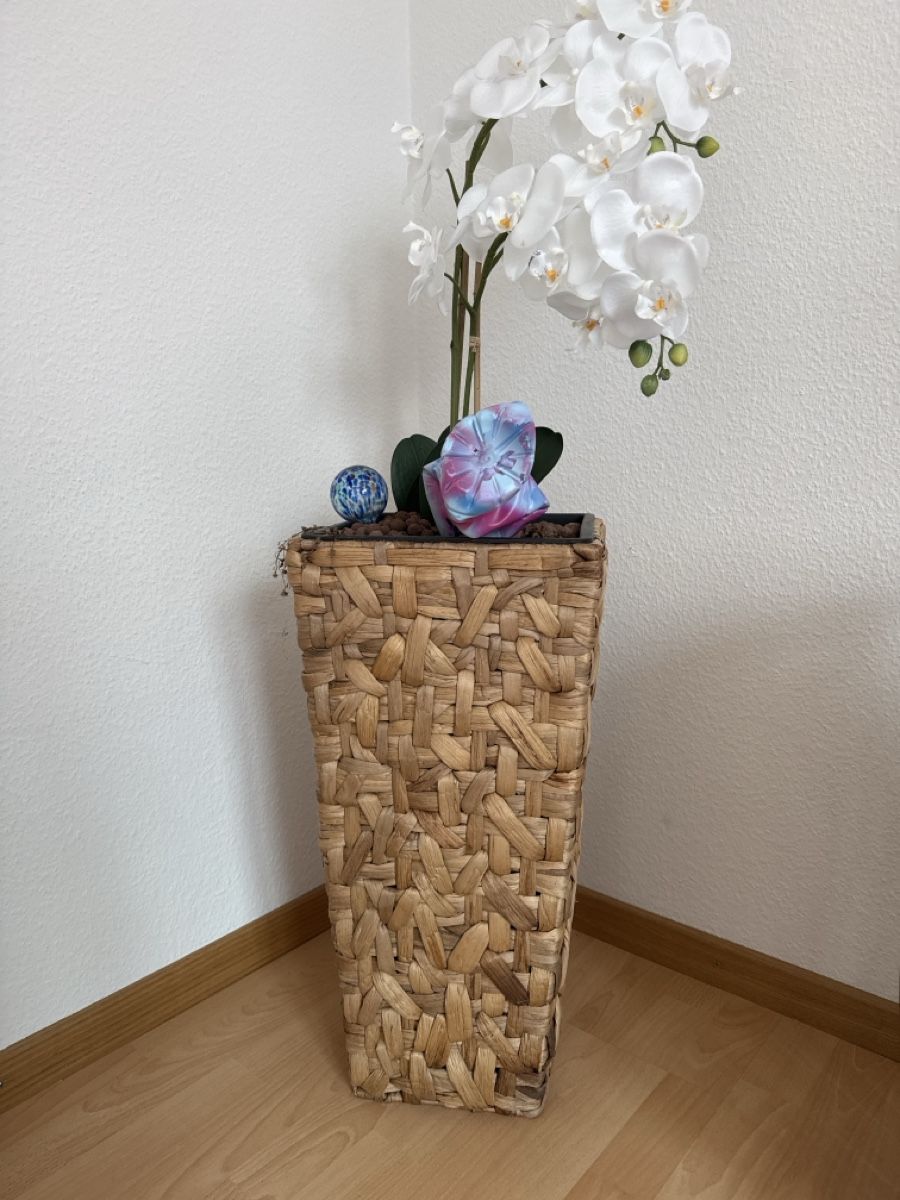 Blumentöpfe: Blumentopf Rattan – Gebraucht aus Zürich von sab_qwq9