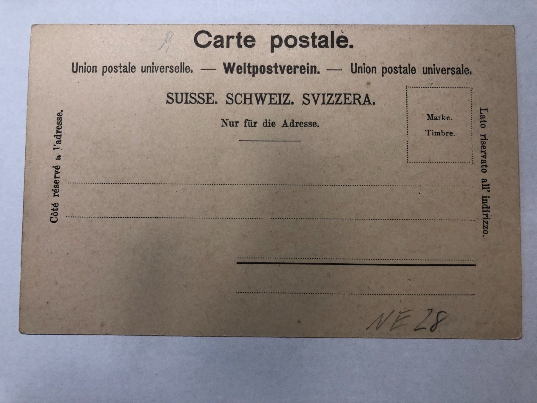 Cartoline postali: La Chaux-de-Fonds  - Jacques Meyer Cigares etc – Usato da Pfäffikon ZH venduto da Waltoversand 1