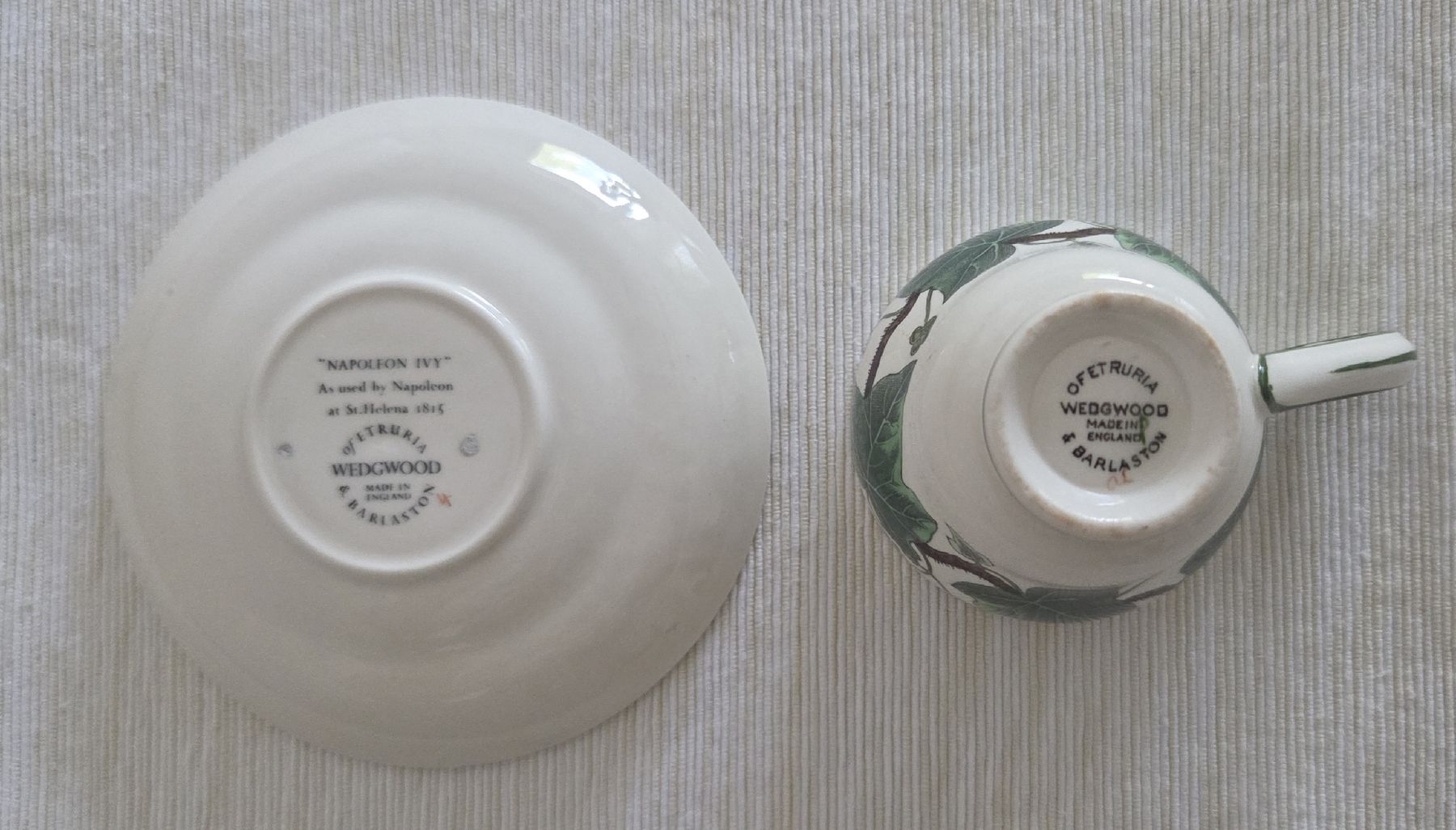 Set di piatti: WEDGWOOD IVY NAPOLEON – Usato da Ascona venduto da principessacaroline 1