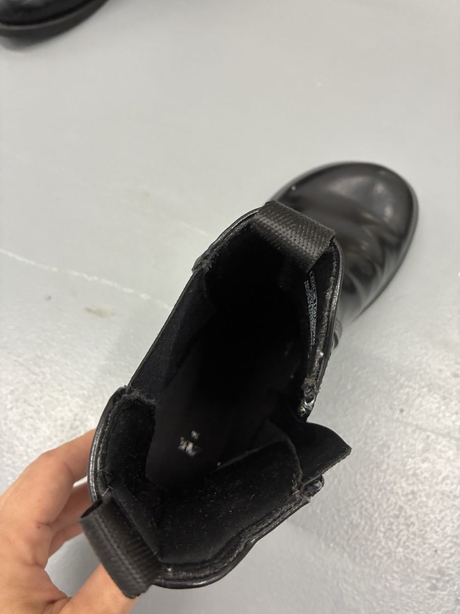 Zara Scarpe per ragazze: Zara Black Leather Ankle Boots - 36 – Usato da Bern venduto da wisemagpie 2