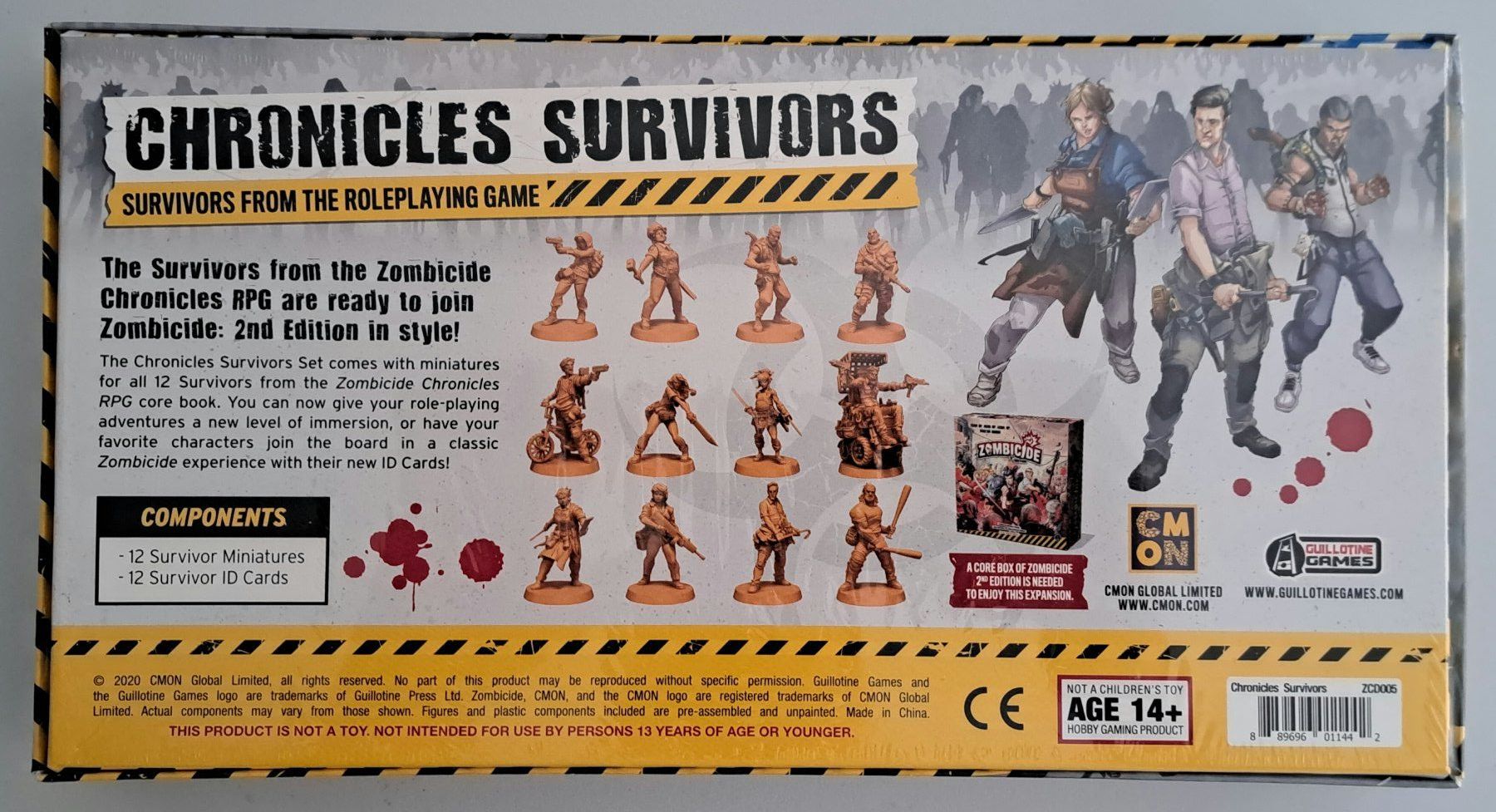 Giochi: Zombicide Chronicle Survivors – Usato da Stans venduto da bergsicht42 1