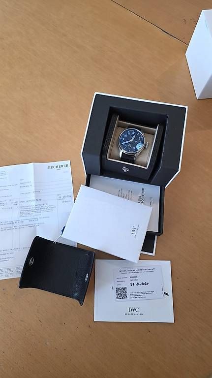 IWC Orologi: IWC Big Pilot Bucherer Blue Edition – Usato da Herisau venduto da frei72 3