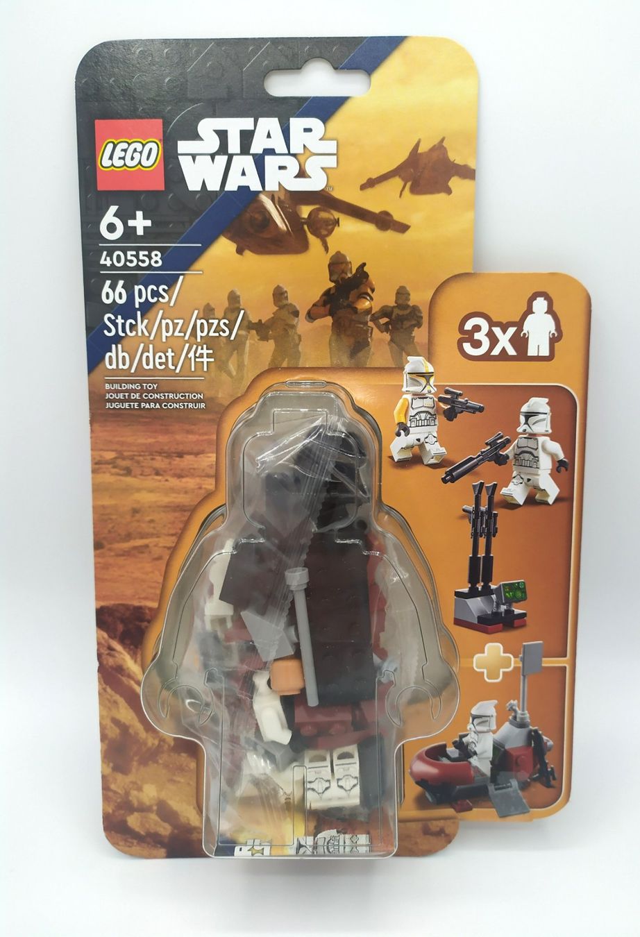 Star Wars Kit di costruzioni: LEGO Star Wars 40558 Clone Trooper – Nuovo e nell'imballaggio originale da Schlatt TG venduto da AndrTra