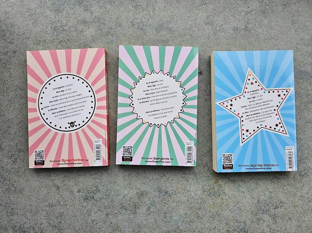 Bücher: Cathy Cassidy série de 3 tomes "les filles" – Gebraucht aus Gland von Vee_0 1