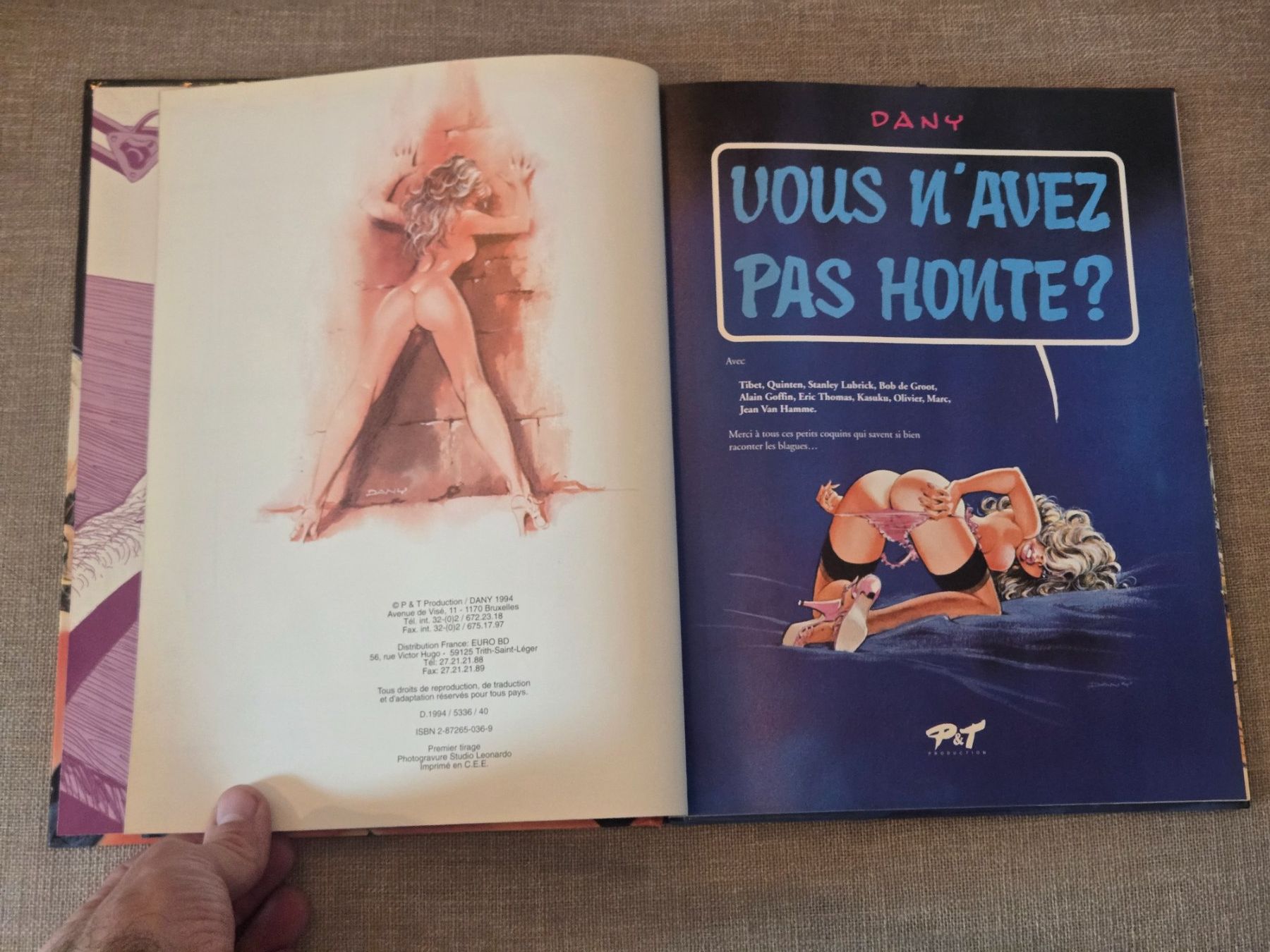 Comics: Dany - Ca vous intéresse? N°3 - EO coté – Gebraucht aus Crémines von Blakedrake 5