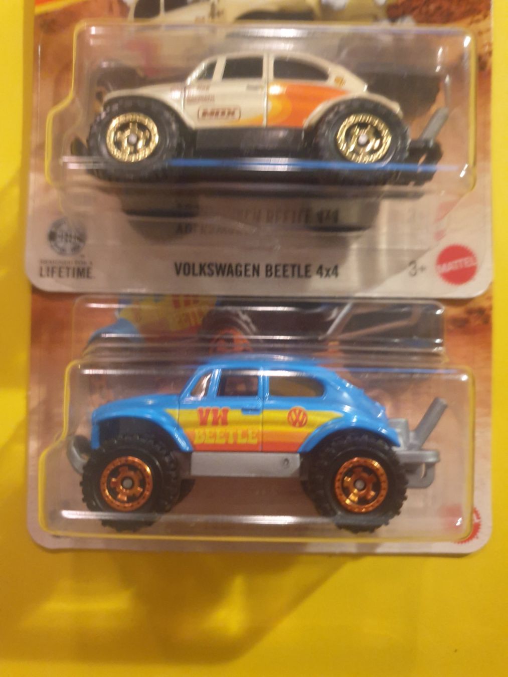 Matchbox Modellautos: 2 x Matchbox VOLKSWAGEN BEETLE 4x4 – Neu und originalverpackt aus Oftringen von Rotor 1