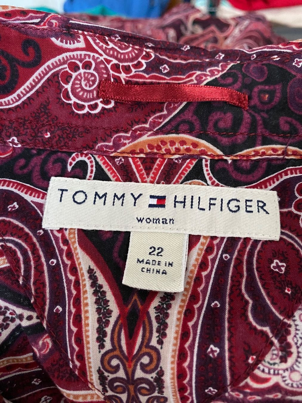 Tommy Hilfiger Camicette: Tommy Hilfiger Hemdbluse Gr.XXL – Usato da Oberwil BL venduto da Leni-Mischi 2