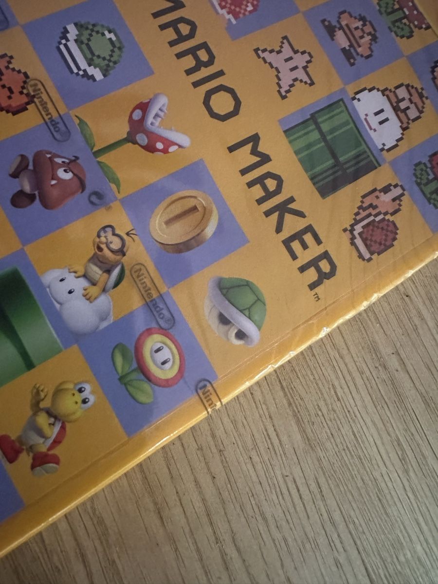 Nintendo Spiele: Super Mario Maker Nintendo WiiU Neu – Neu (gemäss Beschreibung) aus Kestenholz von Mad18 4