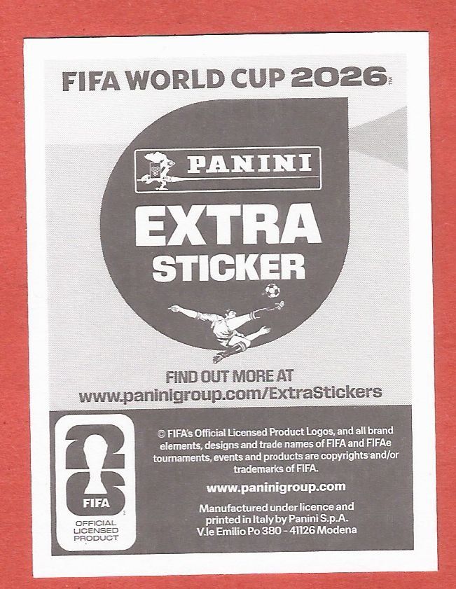 Panini Carte collezionabili: Panini WM26 - Extra-Sticker Moisés Caicedo – Usato da Fislisbach venduto da Porano 1
