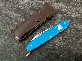 Elinox Aluschalen Messer "100 Jahre ZH STAATSVERF.“ 1969
