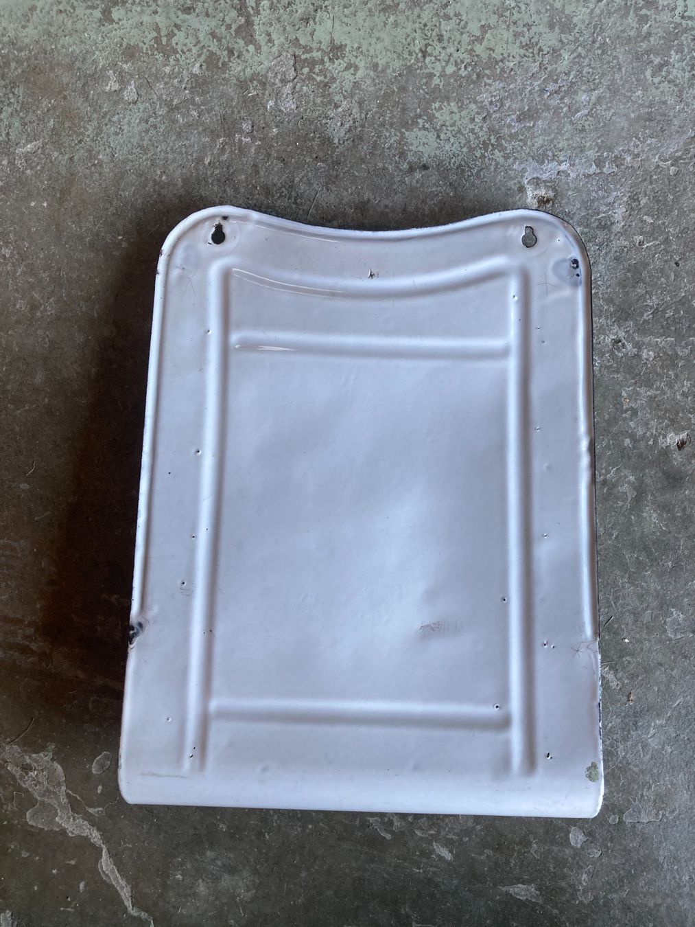 Cucine complete: Antiker KOCH-Löffel Halter, emailiert – Usato da Filzbach venduto da Sugi7 5
