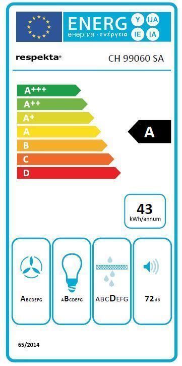 Cappe di aspirazione: 873 Dunstabzugshaube 60cm schwarz LED – Nuovo e nell'imballaggio originale da Wallenwil venduto da toesstalvertrieb 8