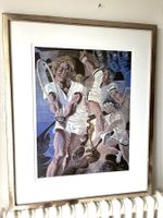 Tenis Bild  Litho von Hans Erni  für Liebhaber