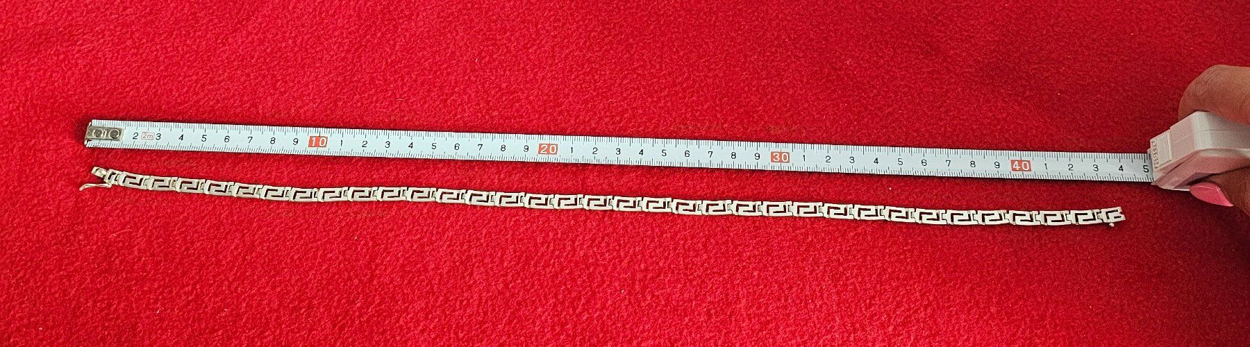 Ketten: Silber 925 Halskette Versace Muster – Gebraucht aus Bronschhofen von Xena37 5