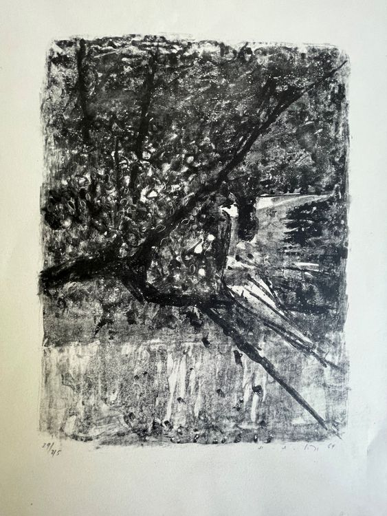 Grafica & Litografie: Lithographie von Henri Schmid (1924-2009) signiert – Usato da Baar venduto da Sonne5057 1