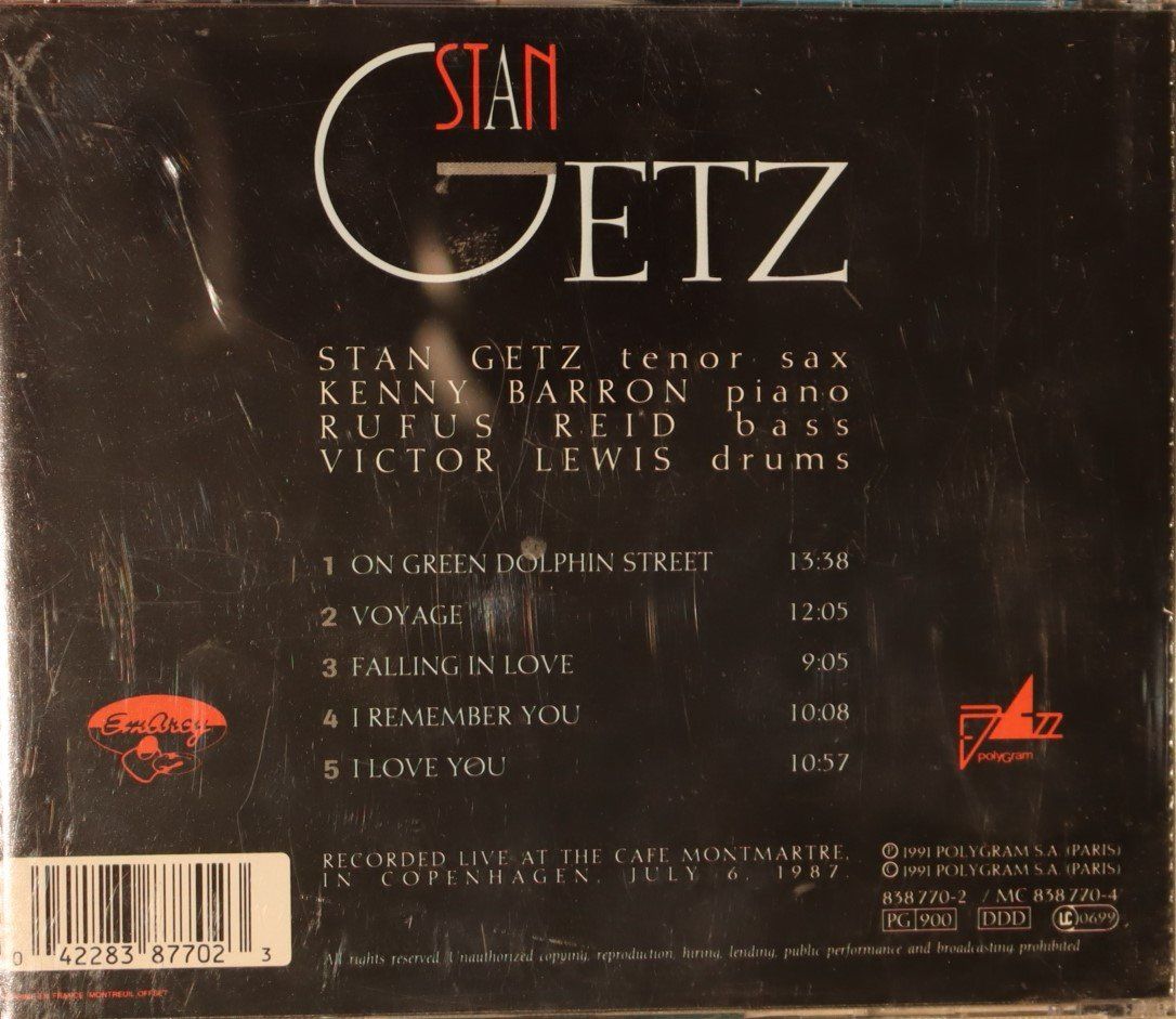 CDs: Stan Getz – Sernity – Gebraucht aus Luzern von CONTENTI 2