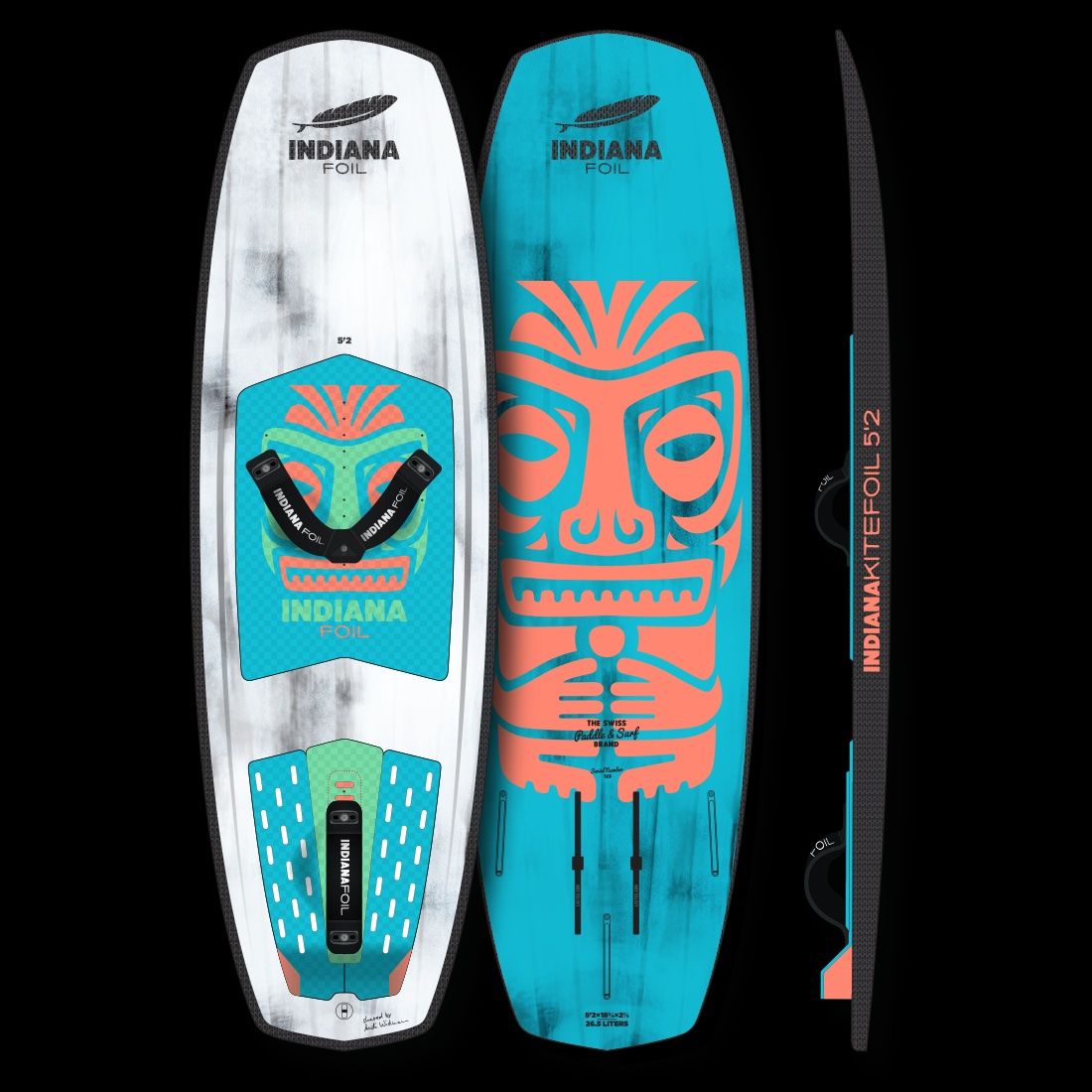 Kite: Indiana 5'2 Kitesurf Foil Carbon – Neu und originalverpackt aus Oberrieden von WhiteWaveAG