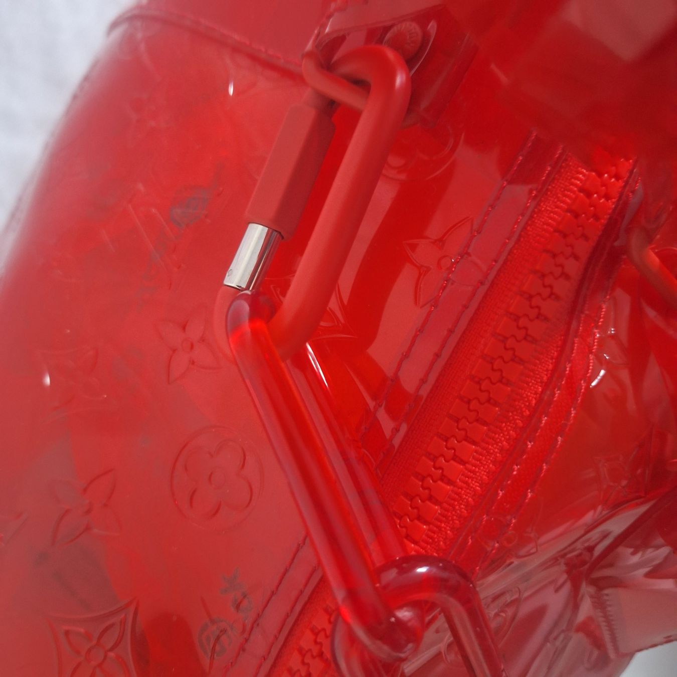 Louis Vuitton Borse: ENTRUPY! Louis Vuitton Keepall 50 Prism Red Virgil Abloh – Usato da Kilchberg ZH venduto da mrmame 8