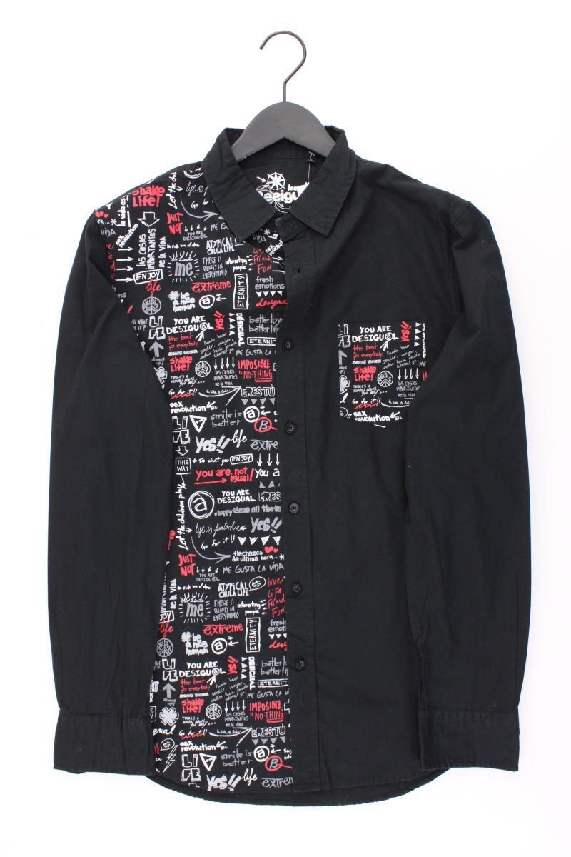 Chemises: Desigual Langarmhemd Gr. L schwarz – D'occasion à Neustadt an der Waldnaab par SecondLifeFashion