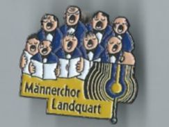 Plaketten & Abzeichen: Männerchor Landquart-Pin – Gebraucht aus Zürich von t24_de