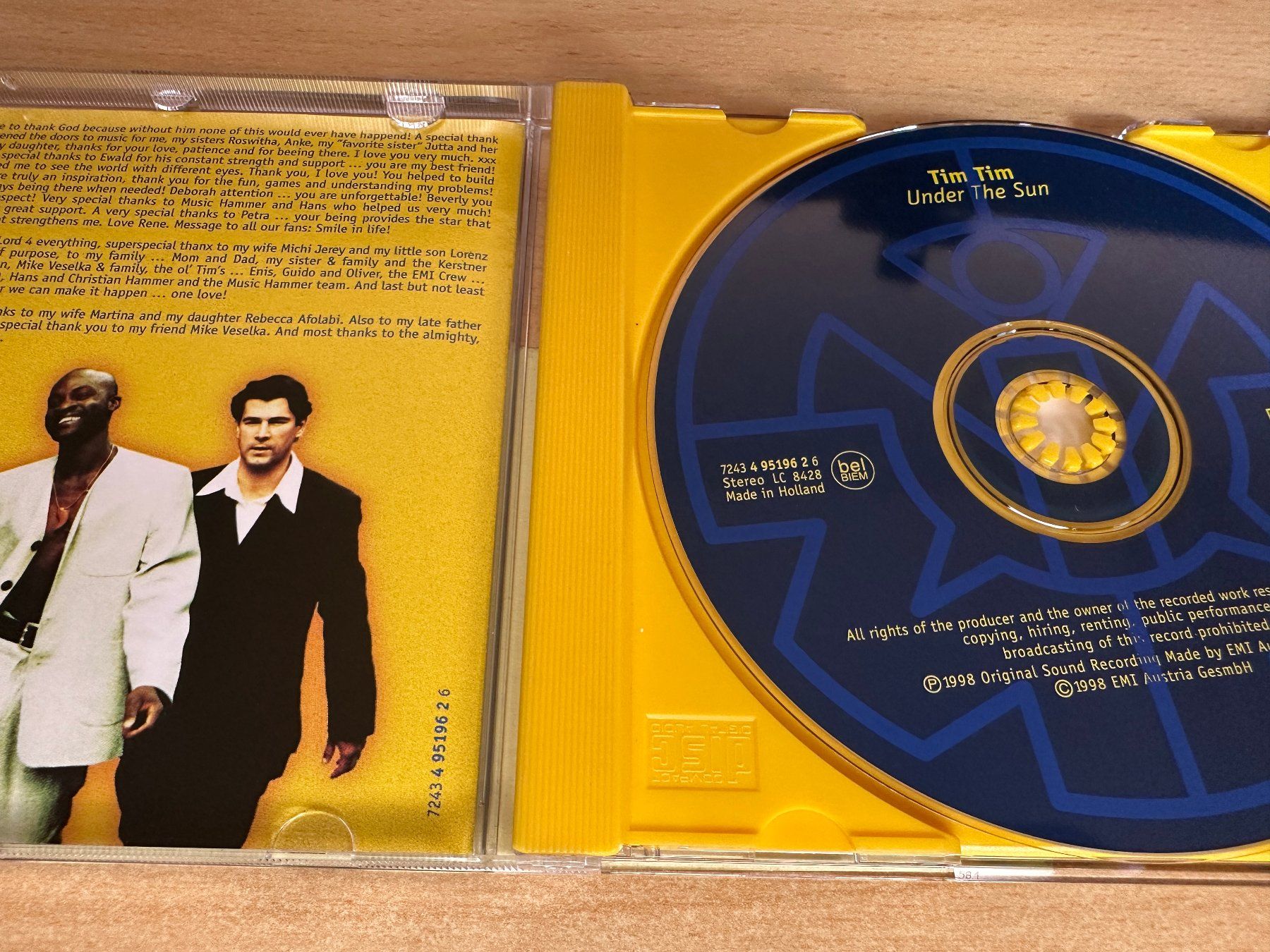 CD: H8 Tim Tim – Under The Sun – Usato da Rikon im Tösstal venduto da Alpenmutz 2