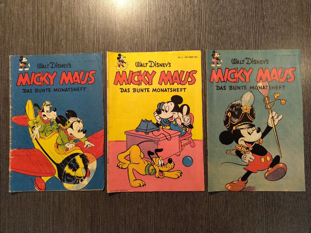 Micky Maus Erstausgabe (Gebraucht) in Ettiswil für CHF 30 – nur ...